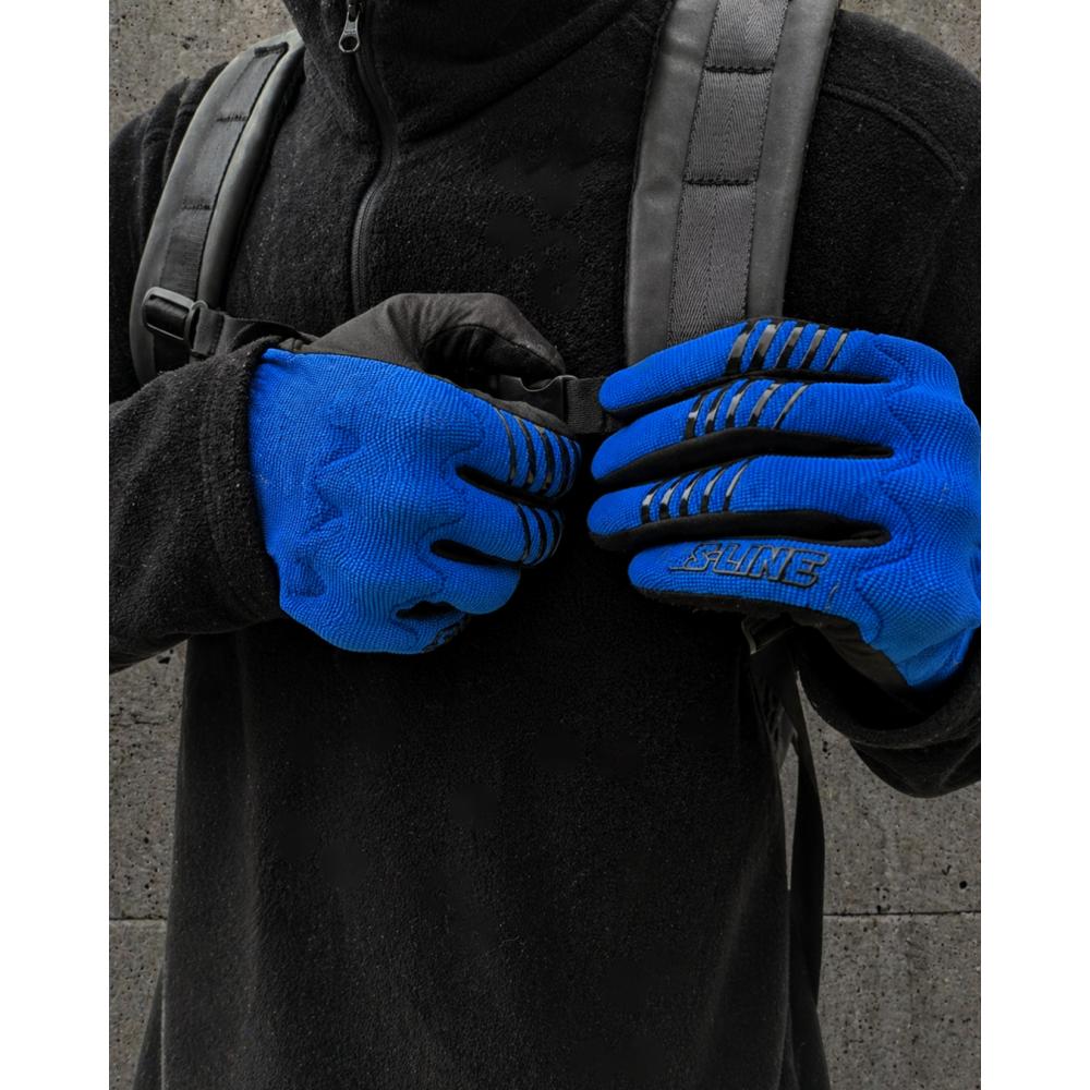 S-Line - Guante BURN negro / azul - Imagen 5